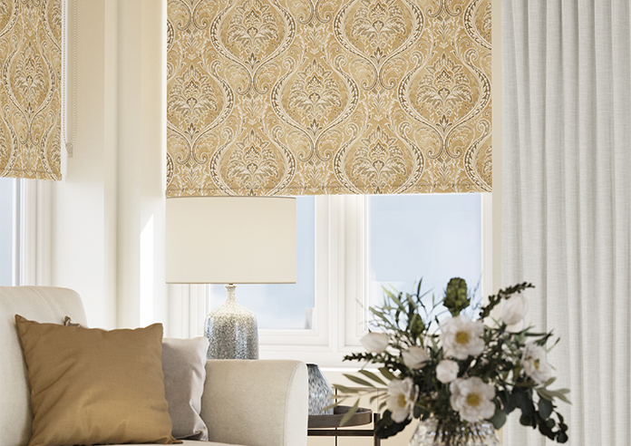 Cipriani, Bright Gold - Roller Blind - Image 5